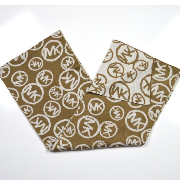 Michael Kors Signature Circle Reversible Scarf - Picture 1 of 8